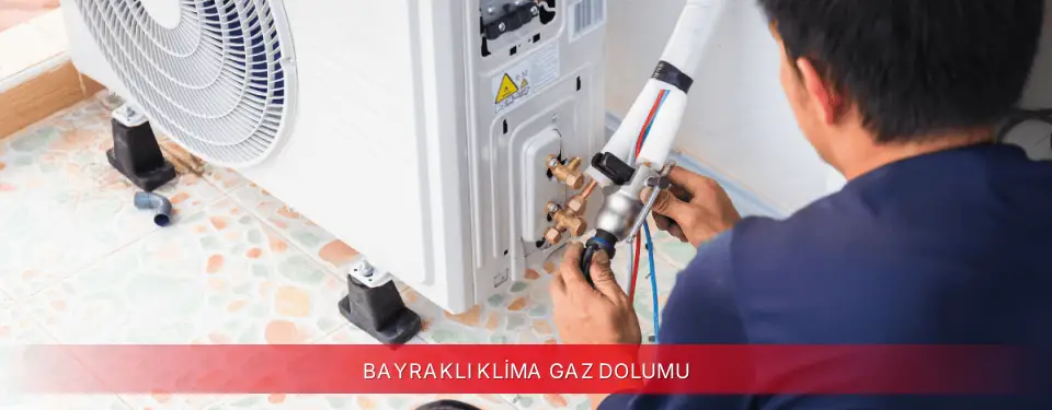 Bayraklı İlçemi Viessmann Klima Gaz Dolumu